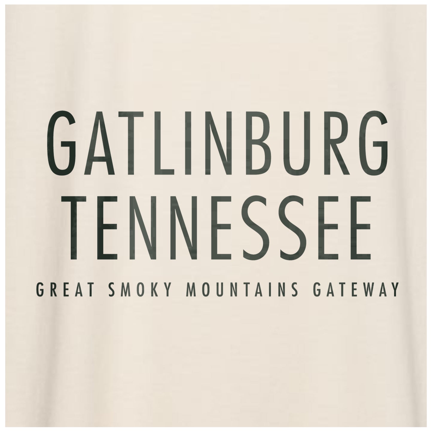 Gatlinburg Tennessee - Comfort Colors Heavyweight T-Shirt
