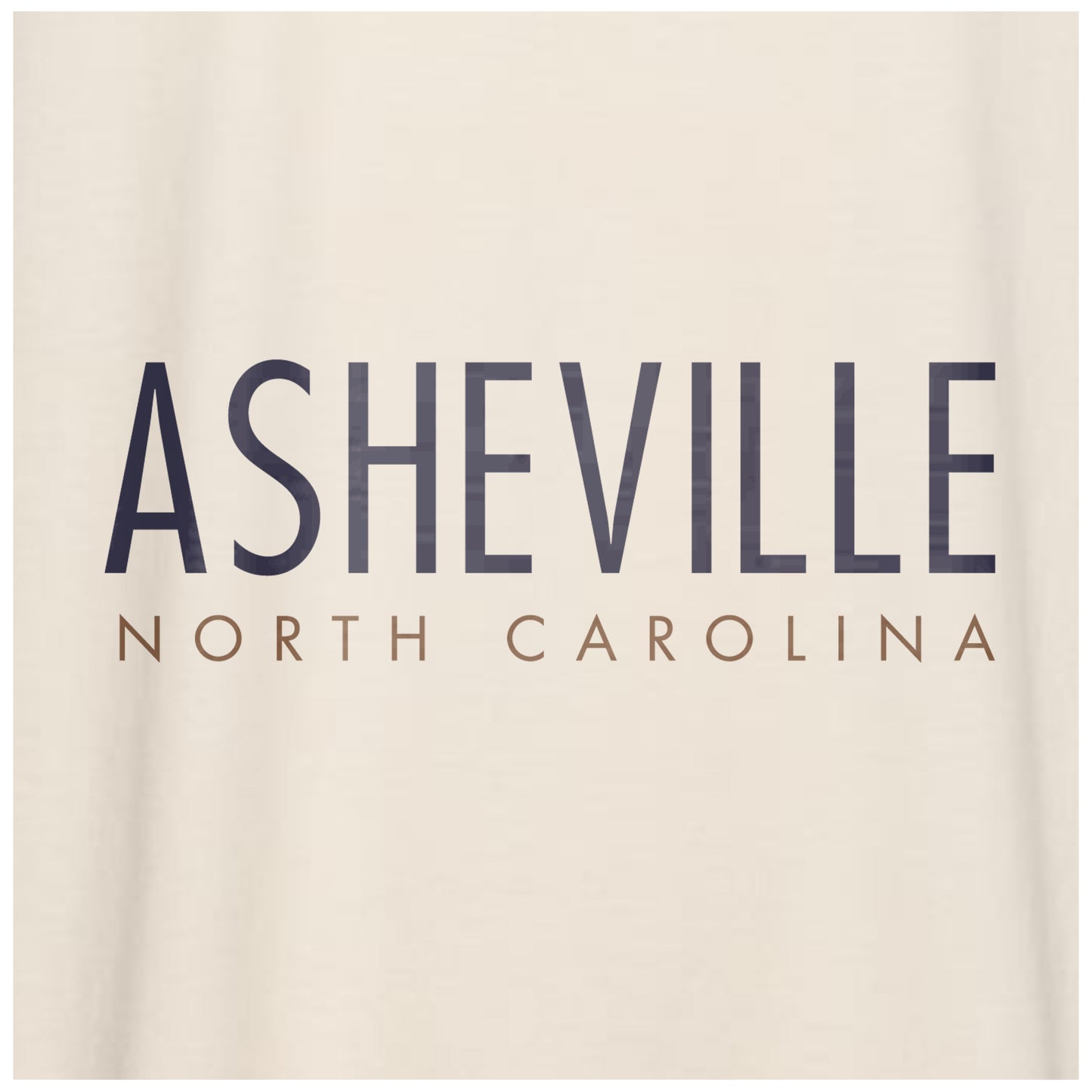 Downtown Ashville - Comfort Colors Heavyweight T-Shirt