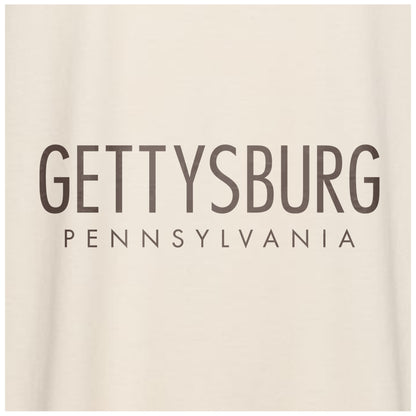 Downtown Gettysburg - Comfort Colors Heavyweight T-Shirt