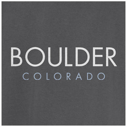 Boulder Iris, Colorado - Comfort Colors Heavyweight T-Shirt