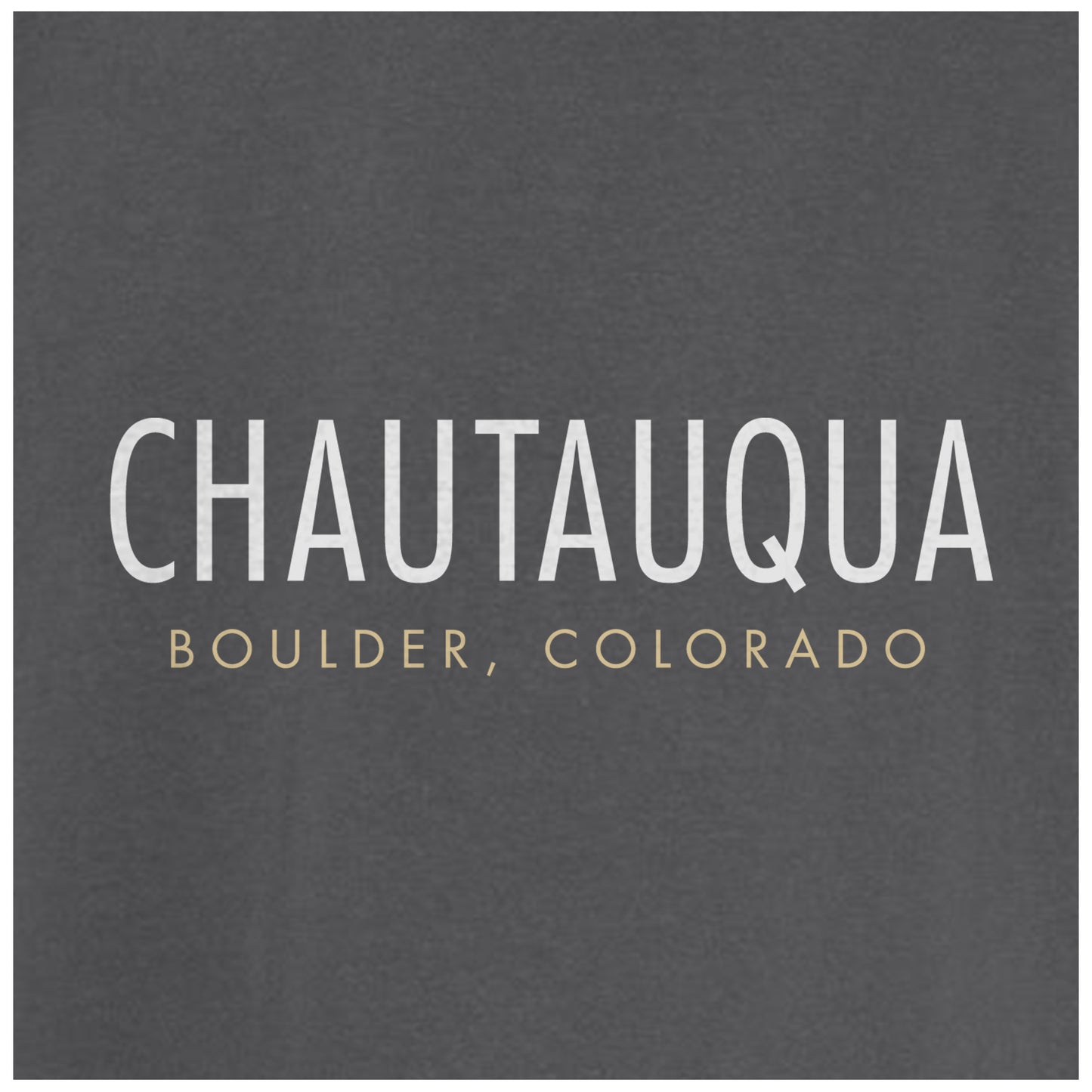 CHAUTAUQUA BOULDER - Comfort Colors Heavyweight T-Shirt