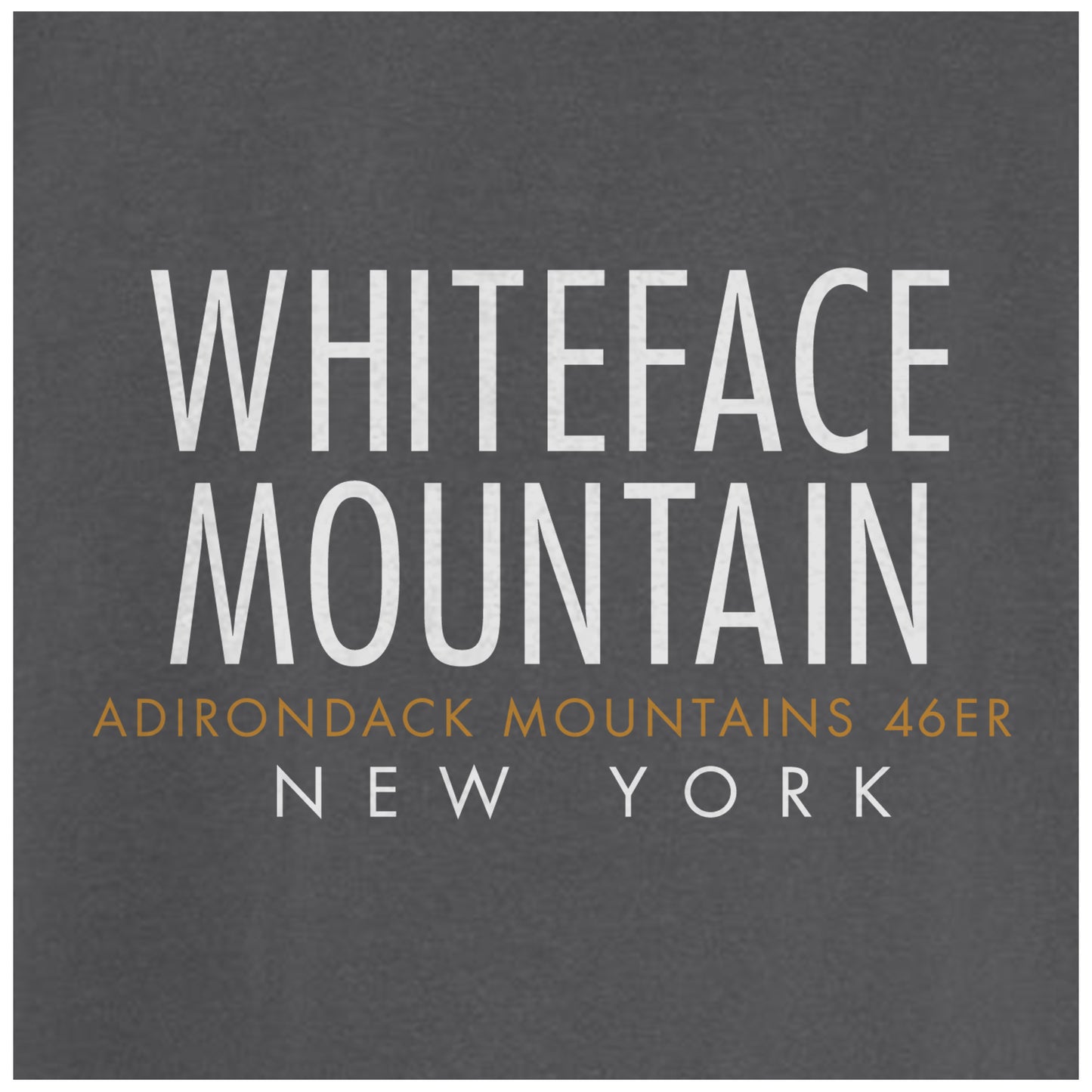 White Face Mountain - Comfort Colors Heavyweight T-Shirt