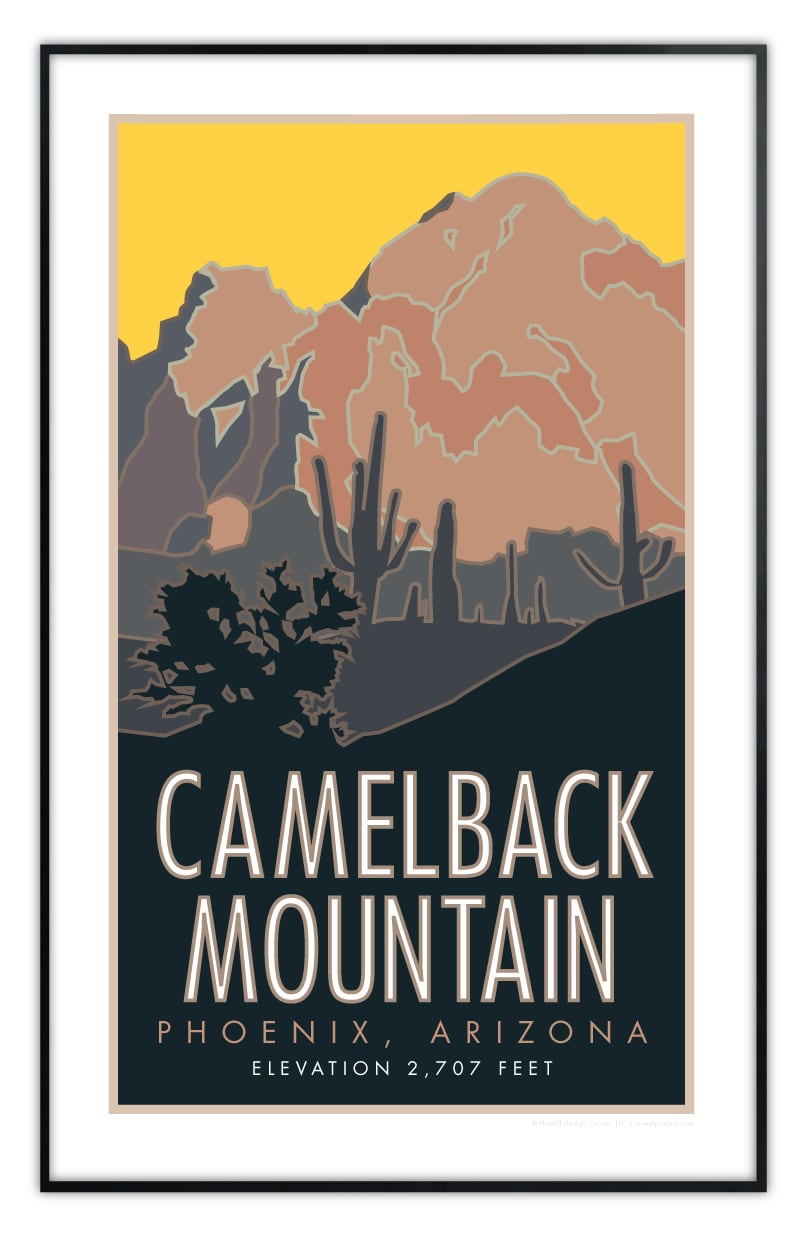 Camelback Mountain, Arizona - Poster