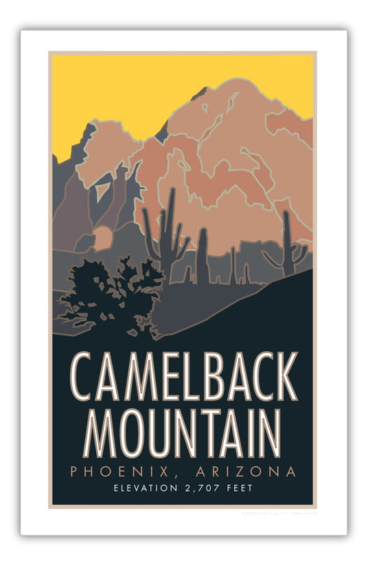 Camelback Mountain, Arizona - Poster