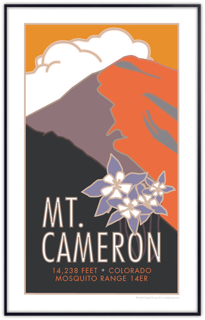 Mt. Cameron, Colorado - Colorado 14er - Poster