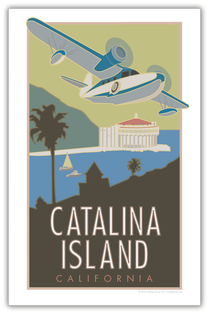 Catalina Island, California - Poster