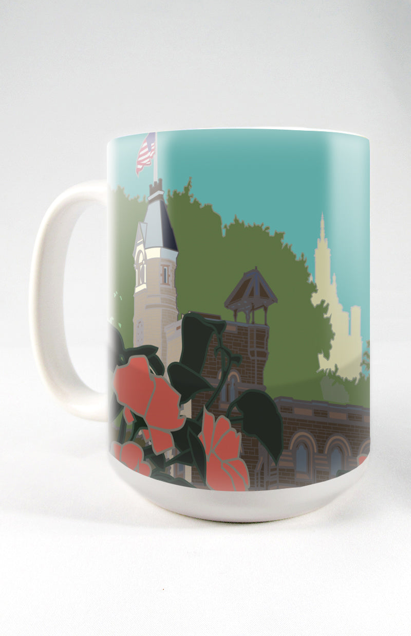 Central Park (Belvedere Castle), New York City - 15oz. Ceramic Mug