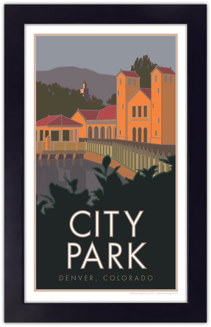 City Park, Denver, Colorado - Poster