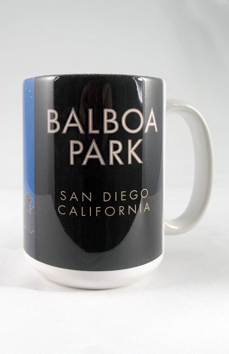 Balboa Park, San Diego California - 15oz. Ceramic Mug