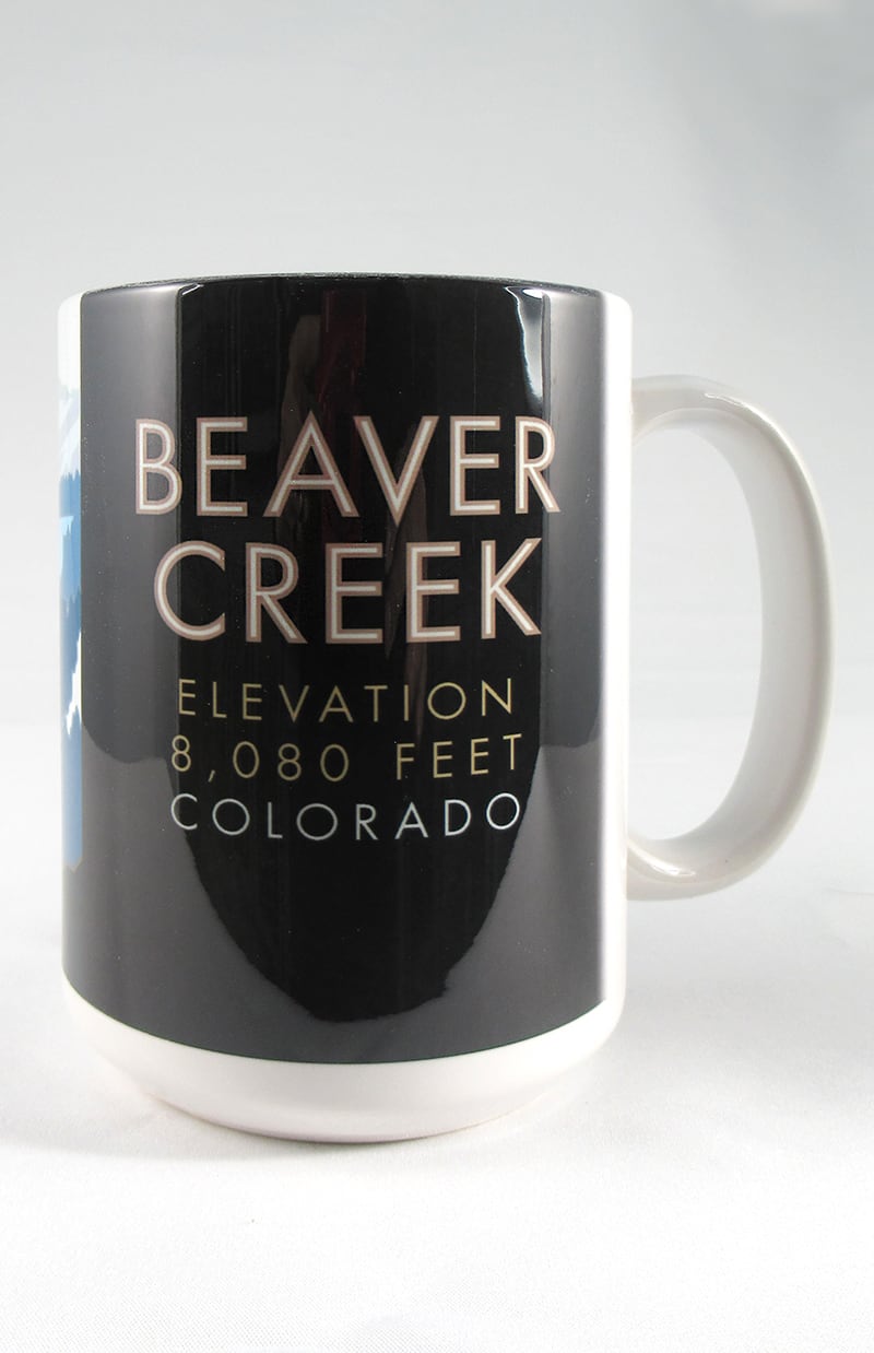 Beaver Creek Summer, Colorado - 15oz. Ceramic Mug