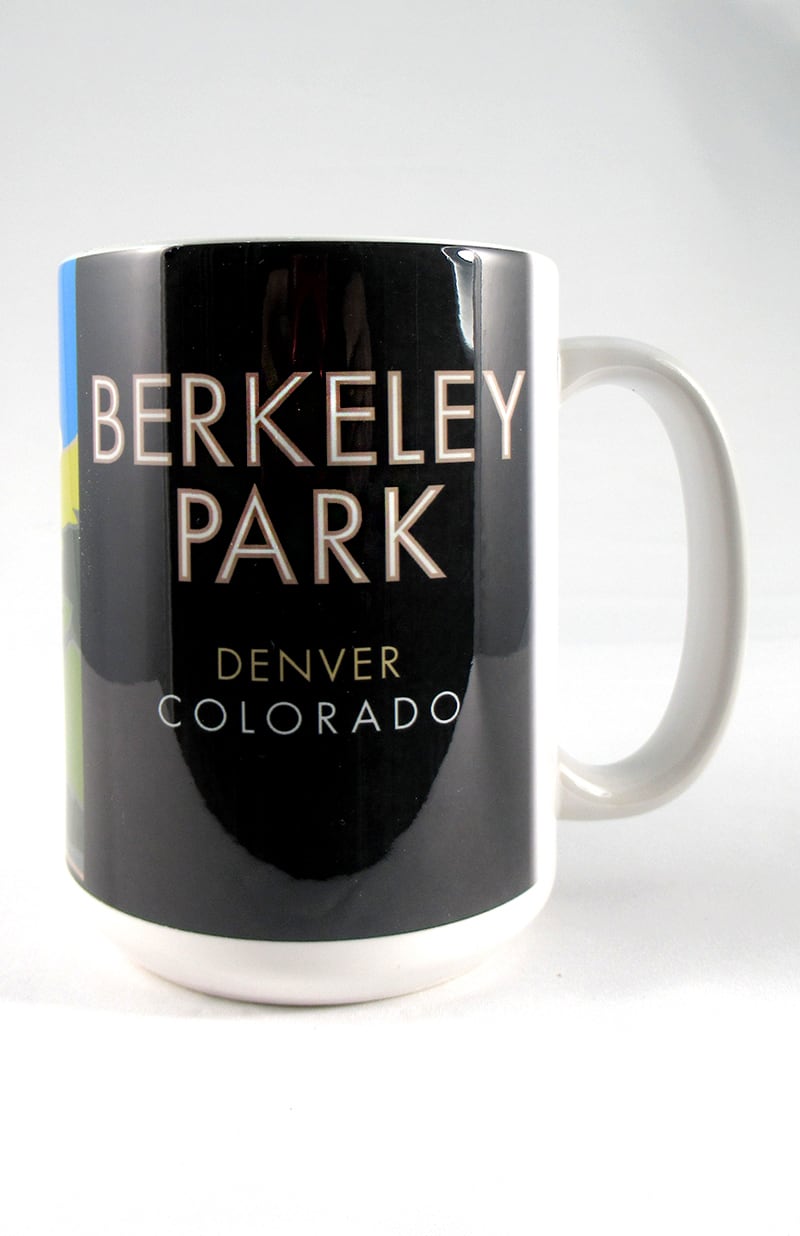 Berkeley Park, Denver, Colorado - 15oz. Ceramic Mug