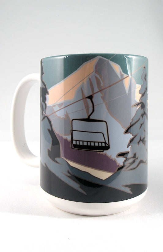 Big Sky, Montana - 15oz. Ceramic Mug