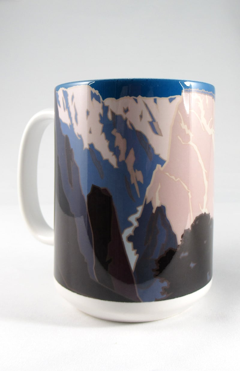 Black Canyon of the Gunnison National Monument, Colorado - 15oz. Ceramic Mug