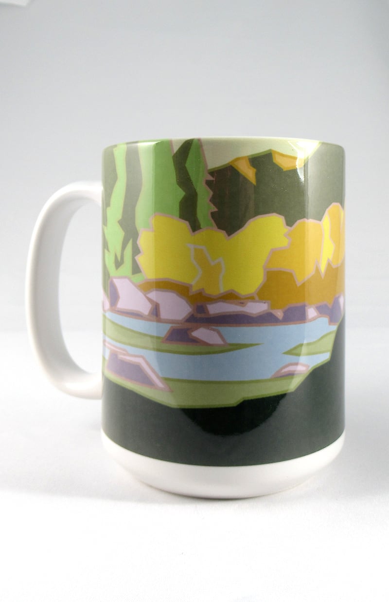 Blue River, Colorado - 15oz. Ceramic Mug