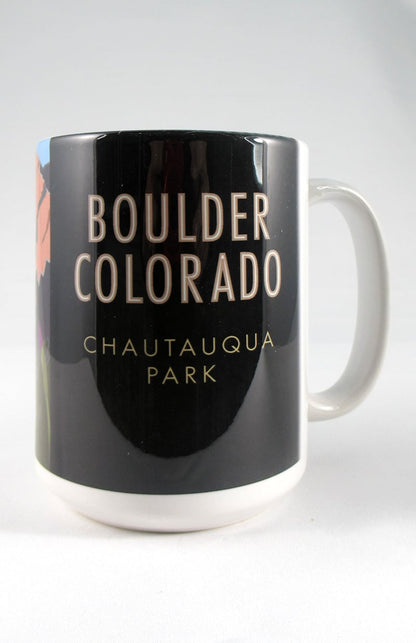 Boulder Iris, Colorado - 15oz. Ceramic Mug