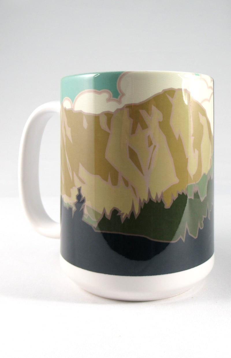 Capitol Peak, Colorado - Colorado 14er - 15oz. Ceramic Mug