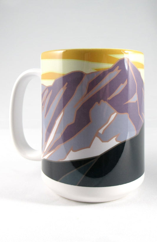 Castle Peak, Colorado - Colorado 14er - 15oz. Ceramic Mug