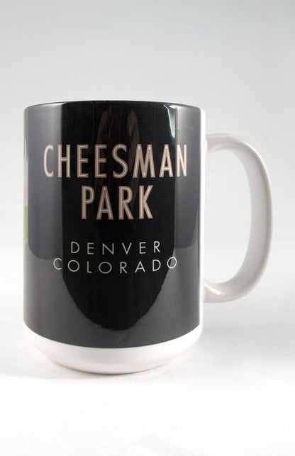 Cheesman Park, Denver, Colorado - 15oz. Ceramic Mug