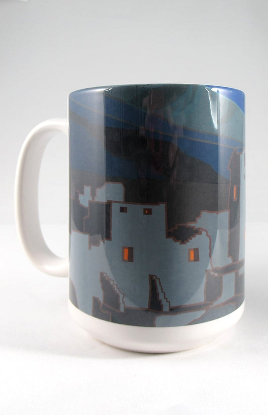 Cliff Palace, Mesa Verde National Park, Colorado - 15oz. Ceramic Mug