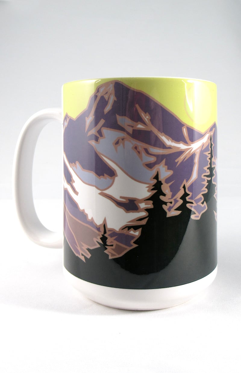 Climb Colorado's 14ers - 15oz. Ceramic Mug