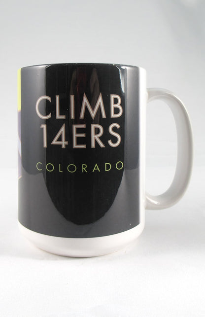 Climb Colorado's 14ers - 15oz. Ceramic Mug