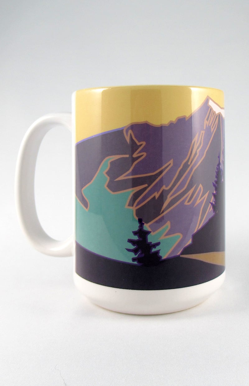 Mount Columbia, Colorado - Colorado 14er - 15oz. Ceramic Mug