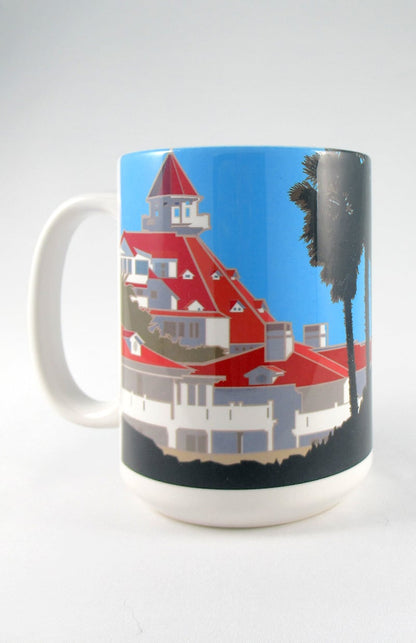 Coronado Island, California - 15oz. Ceramic Mug