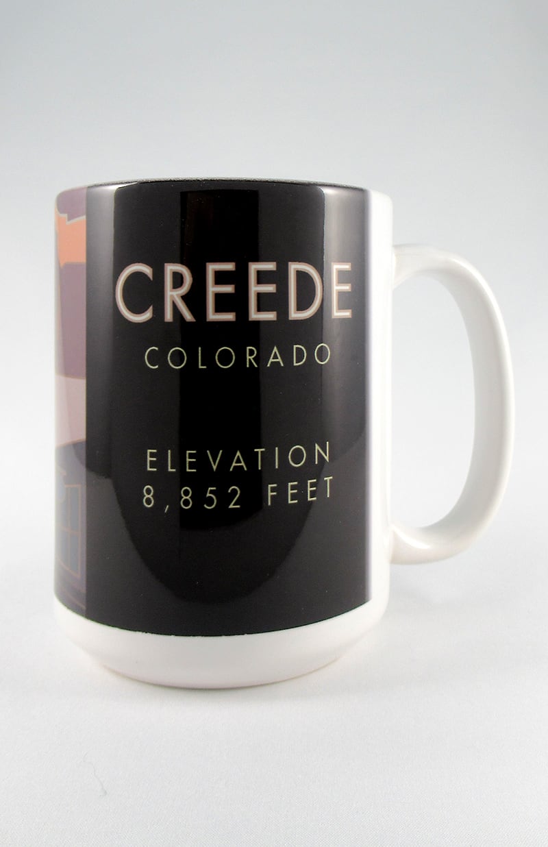 Creede, Colorado - 15oz. Ceramic Mug