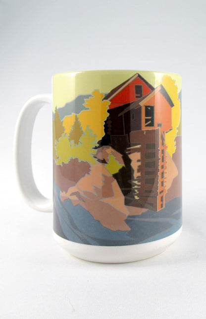 Crystal Mill, Colorado - 15oz. Ceramic Mug