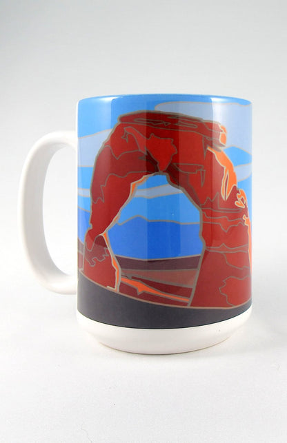 Delicate Arch, Arches National Park, Utah - 15oz. Ceramic Mug