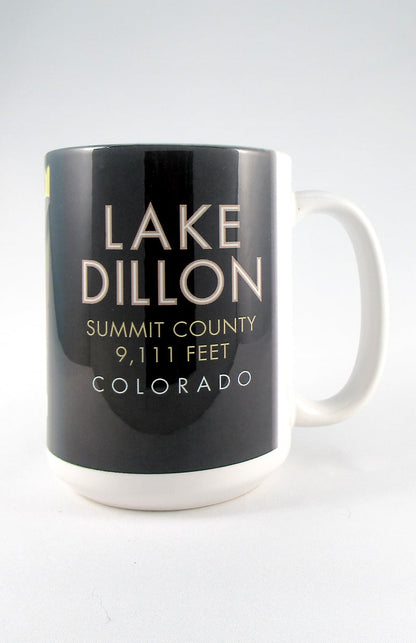 Lake Dillon, Colorado - 15oz. Ceramic Mug