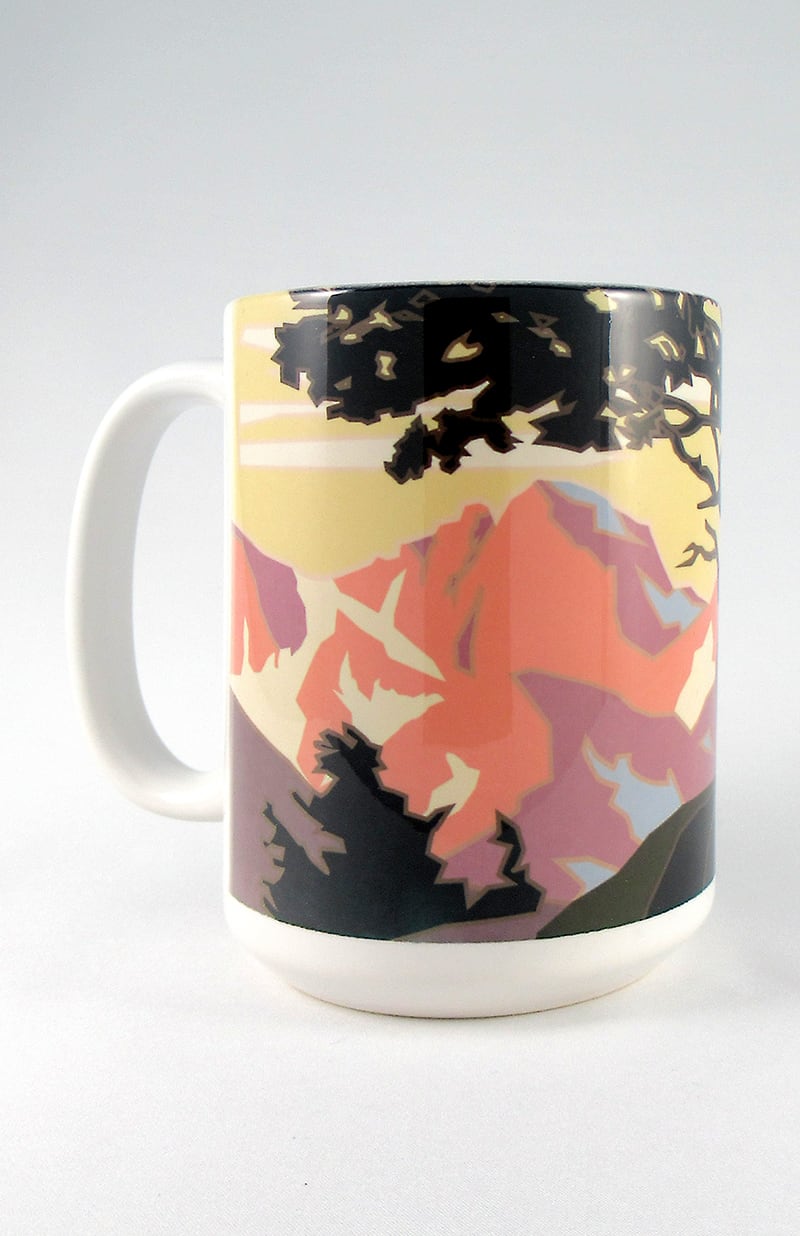 Estes Park, Colorado - 15oz. Ceramic Mug