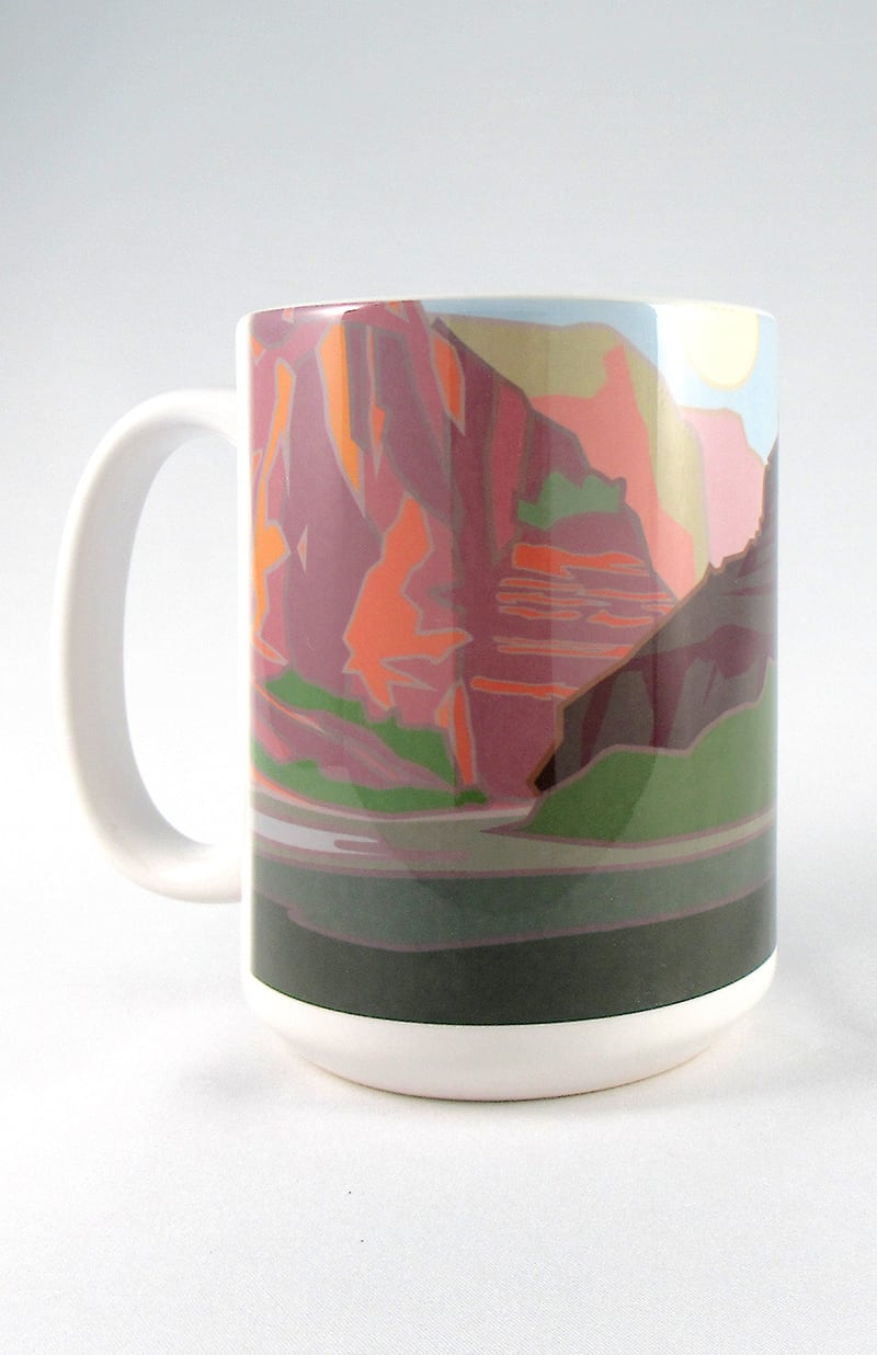 Glenwood Canyon, Colorado - 15oz. Ceramic Mug