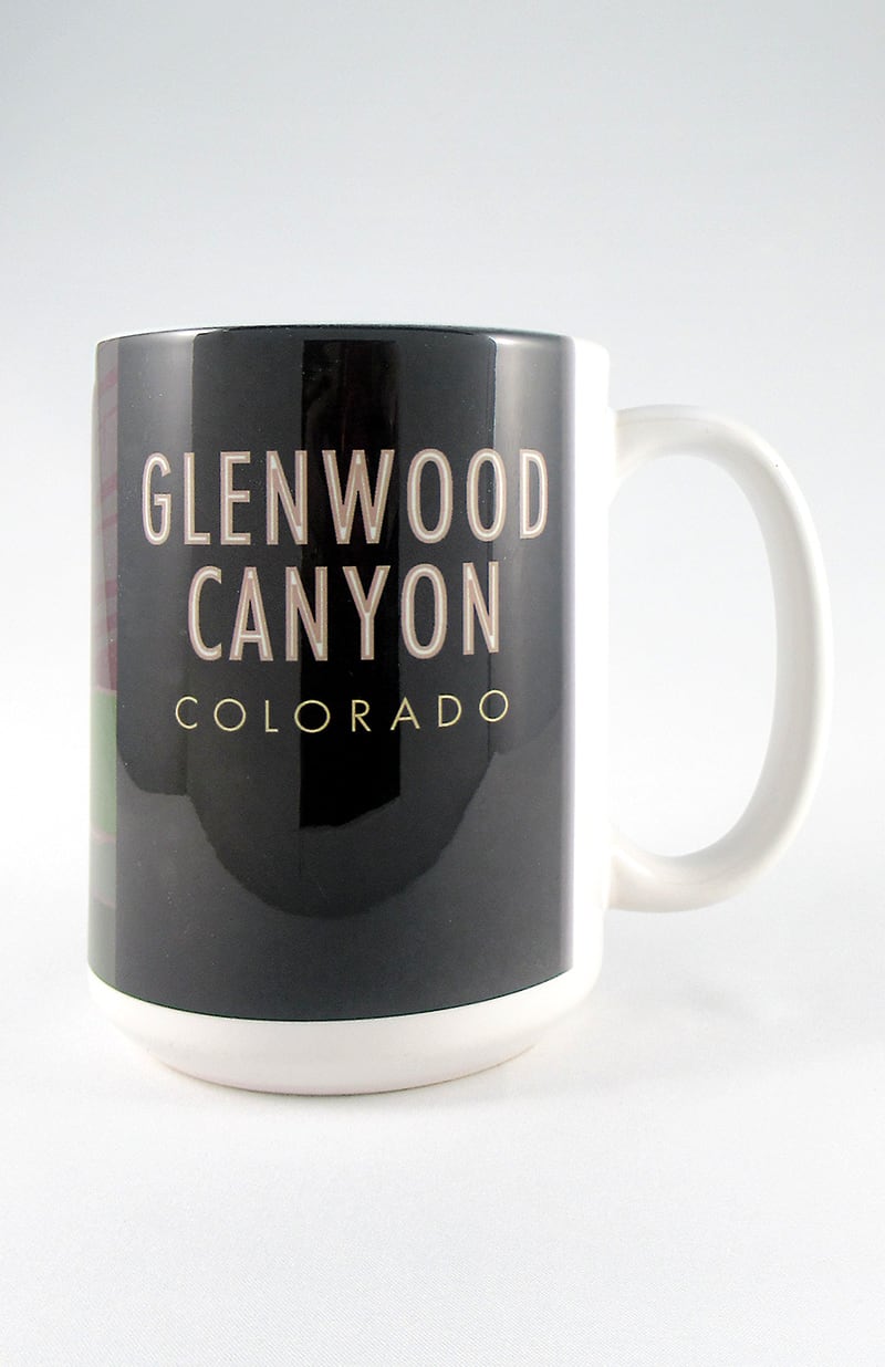 Glenwood Canyon, Colorado - 15oz. Ceramic Mug