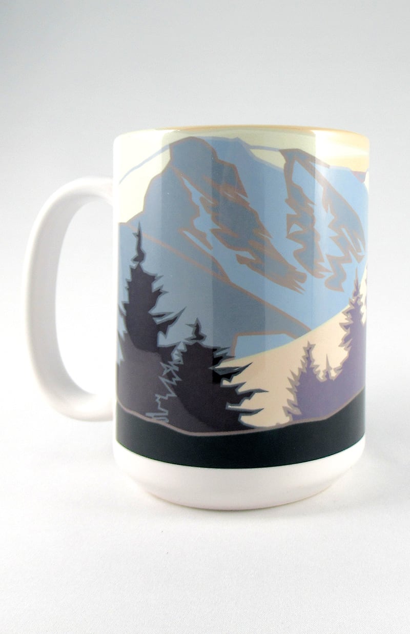 Mt. Harvard, Colorado - Colorado 14er - 15oz. Ceramic Mug