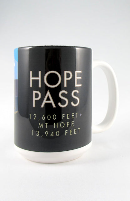 Hope Pass, Colorado - 15oz. Ceramic Mug