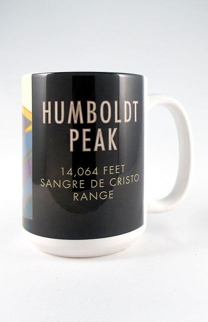 Humboldt Peak, Colorado - Colorado 14er - 15oz. Ceramic Mug