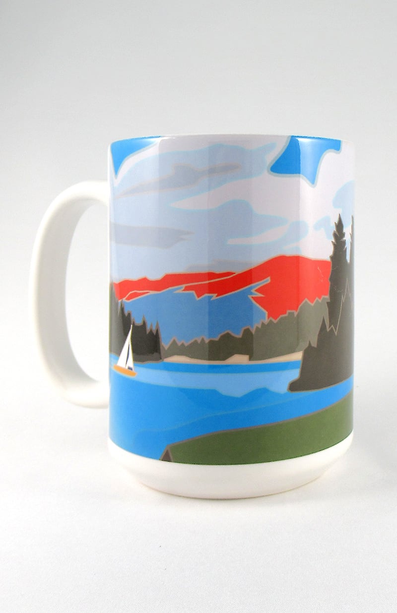 Hume Lake, California - 15oz. Ceramic Mug