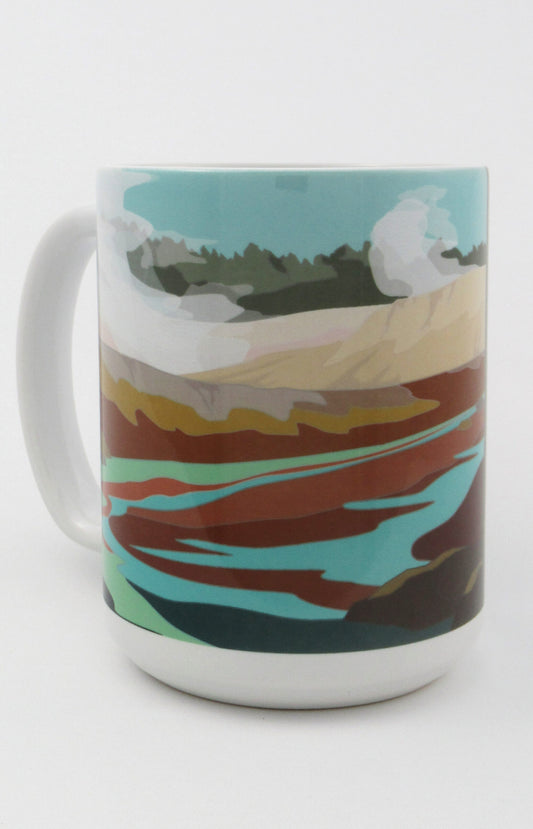 Lassen Volcanic National Park - Bumpass Hell - 15oz. Ceramic Mug