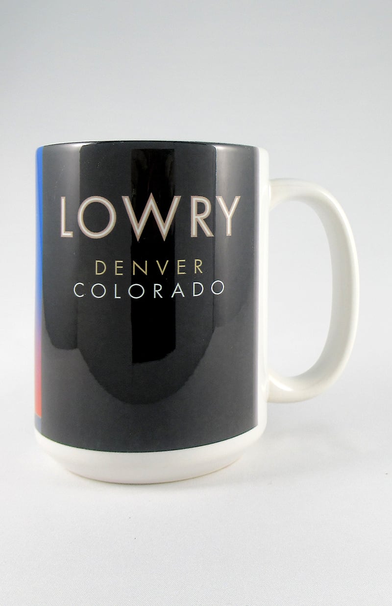 Lowry Neighborhood, Denver, Colorado - 15oz. Ceramic Mug