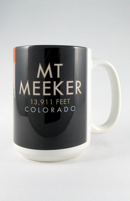 Mt. Meeker (Columbines), Colorado - 15oz. Ceramic Mug