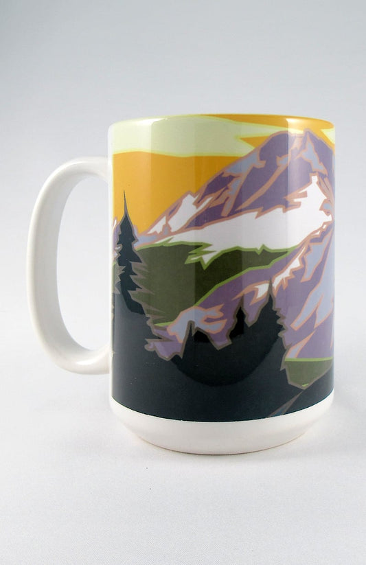 Mt. Meeker, Colorado - 15oz. Ceramic Mug