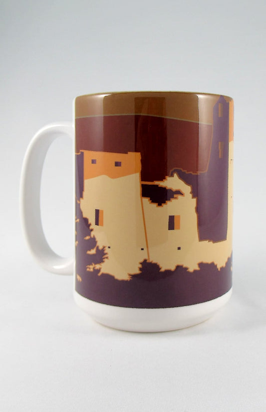 Mesa Verde National Park, Colorado - 15oz. Ceramic Mug