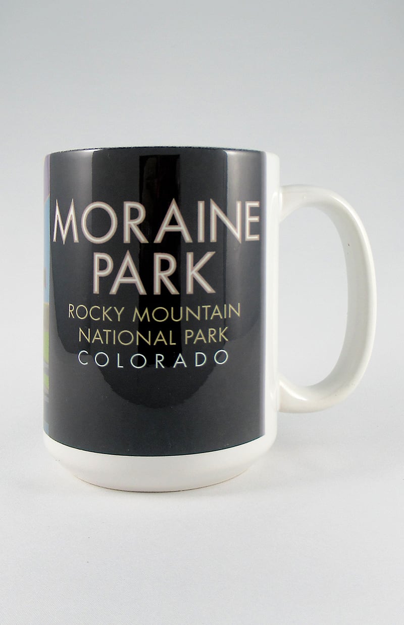 Moraine Park, Rocky Mountain National Park, Colorado - 15oz. Ceramic Mug