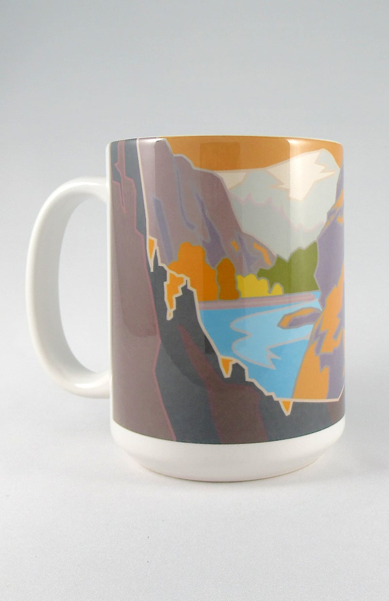 Poudre Canyon, Colorado - 15oz. Ceramic Mug