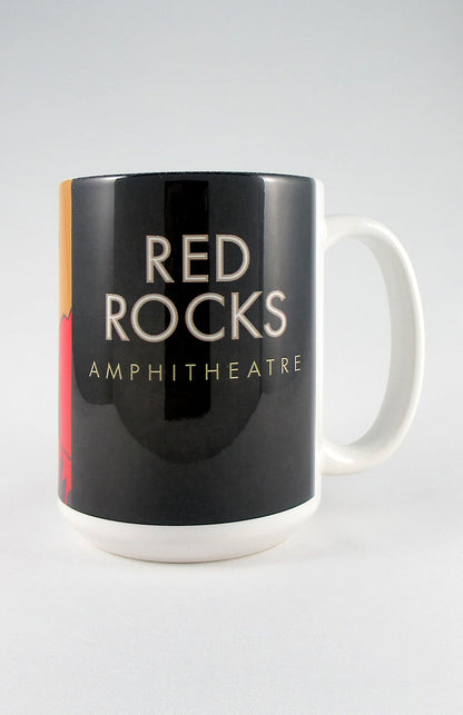 Red Rocks 1 (moon), Colorado - 15oz. Ceramic Mug