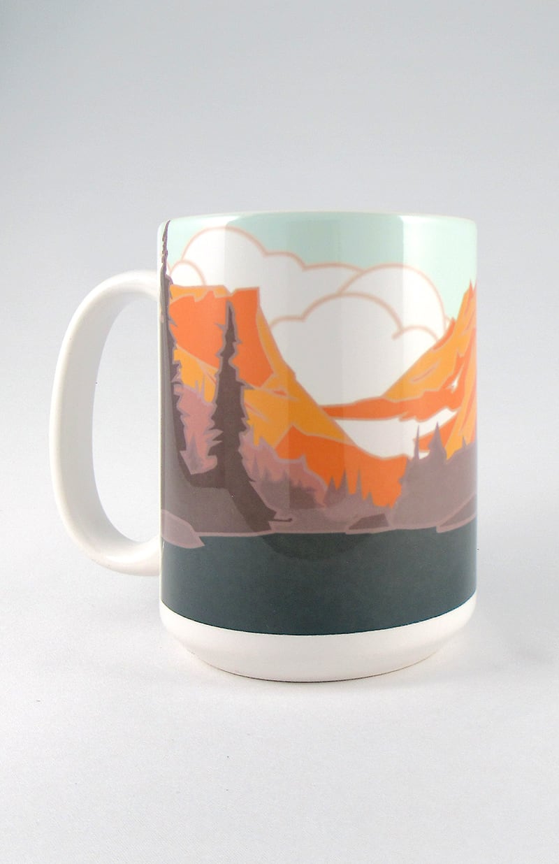 Rocky Mountain National Park 1, Colorado - 15oz. Ceramic Mug