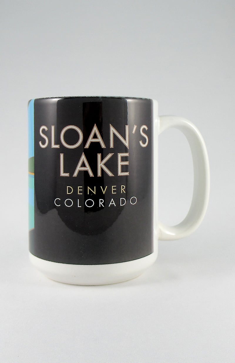 Sloan's Lake, Colorado - 15oz. Ceramic Mug