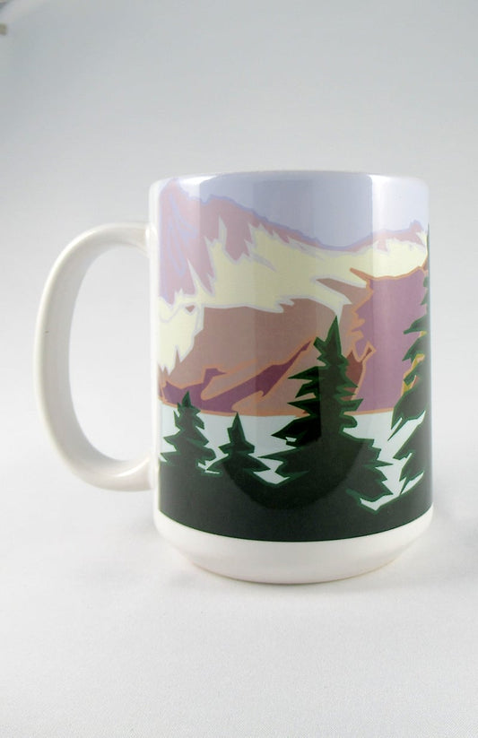 Snowmass Mountain, Colorado - Colorado 14er - 15oz. Ceramic Mug