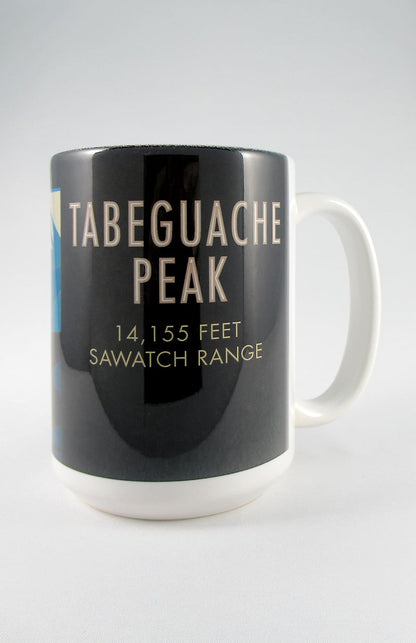 Tabeguache Peak, Colorado - Colorado 14er - 15oz. Ceramic Mug